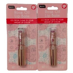 B•Pure Tinted Rose Oil Lip Balm Ph-Adapting Color Changing BPure B Pure (Lot 2)